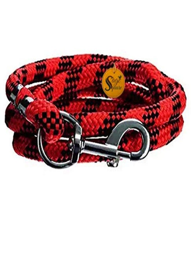 Sage Square Giant and Strong Dogs Heavy Rope Leash with Hook (22 mm, Colour May Vary) - Image 1